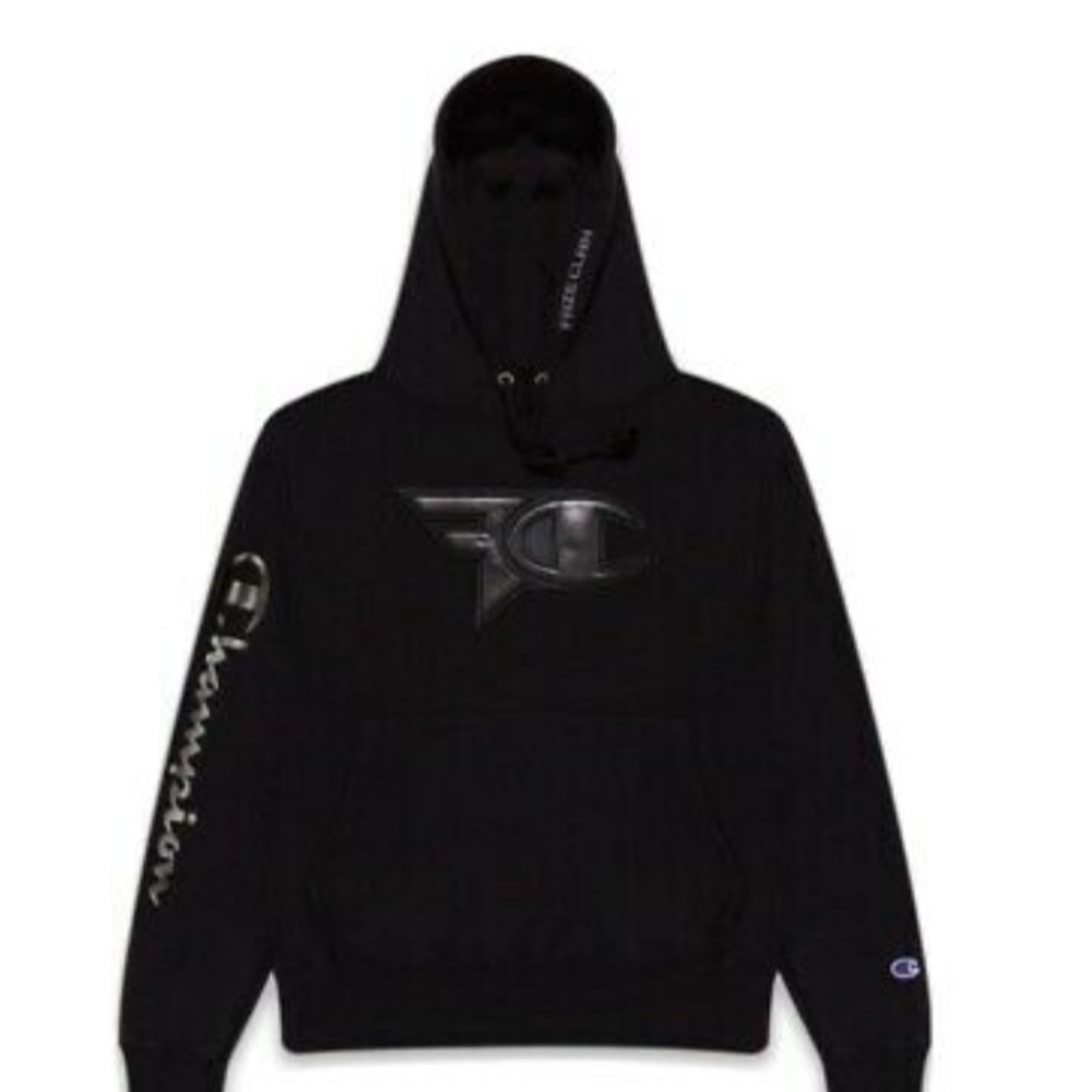 Faze x champion hoodie black ops